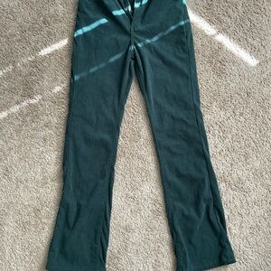 SHEIN Dark Green Casual Pants